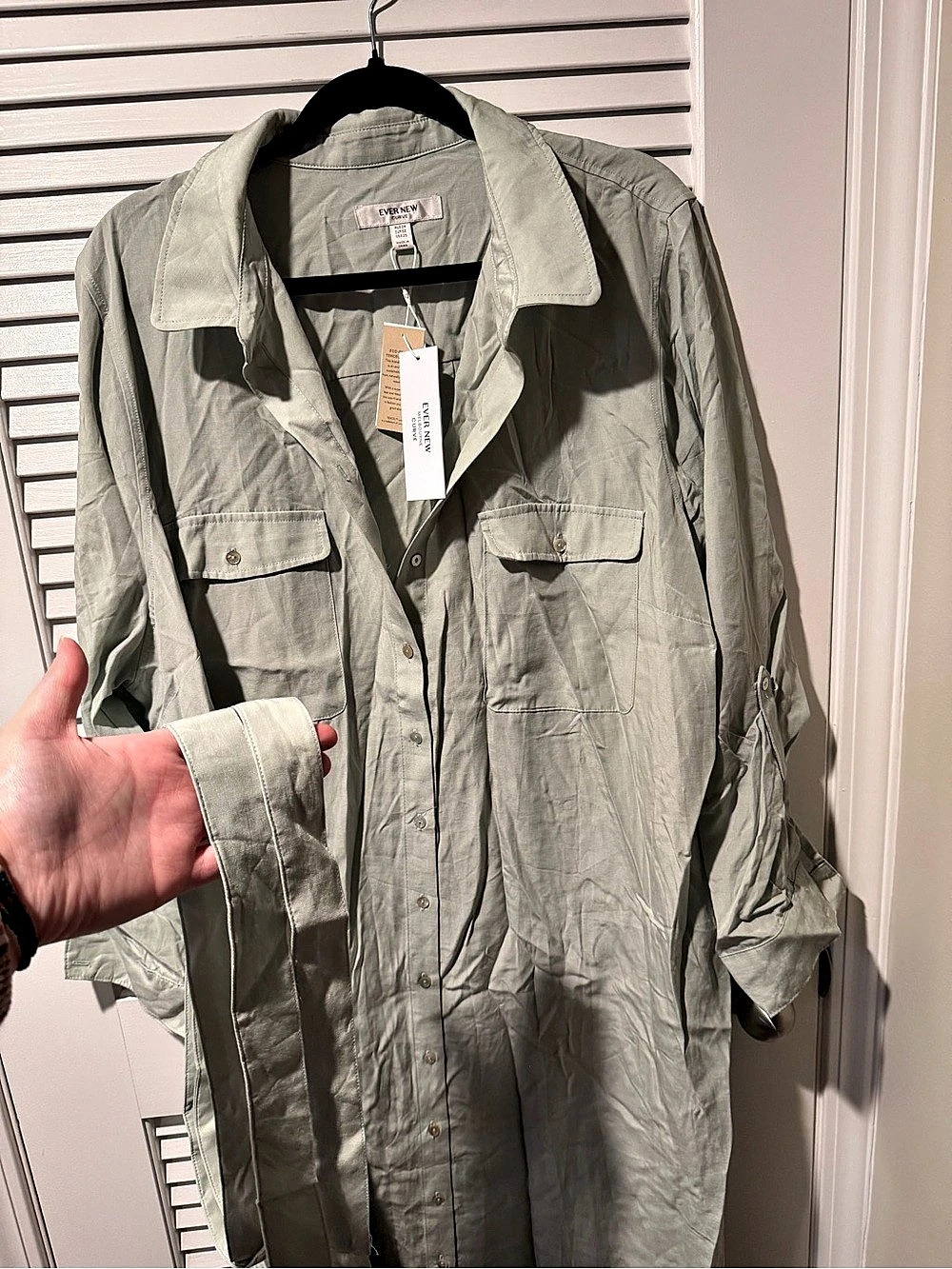 Ever New Rory Curve Maxi Shirt Dress
